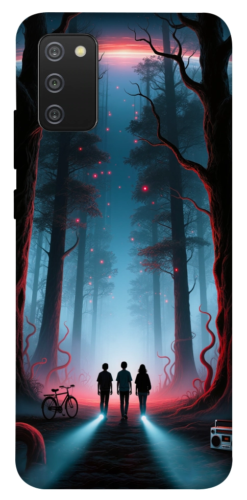 Чехол Kids in the forest для Galaxy A02s