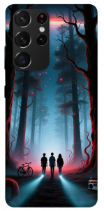 Чехол Kids in the forest для Galaxy S21 Ultra