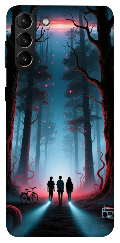 Чехол Kids in the forest для Galaxy S21+