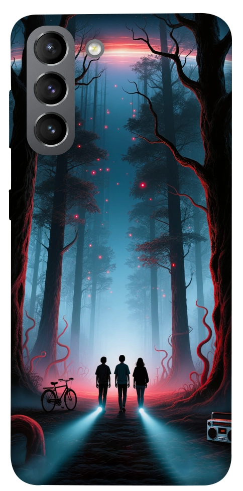 Чехол Kids in the forest для Galaxy S21