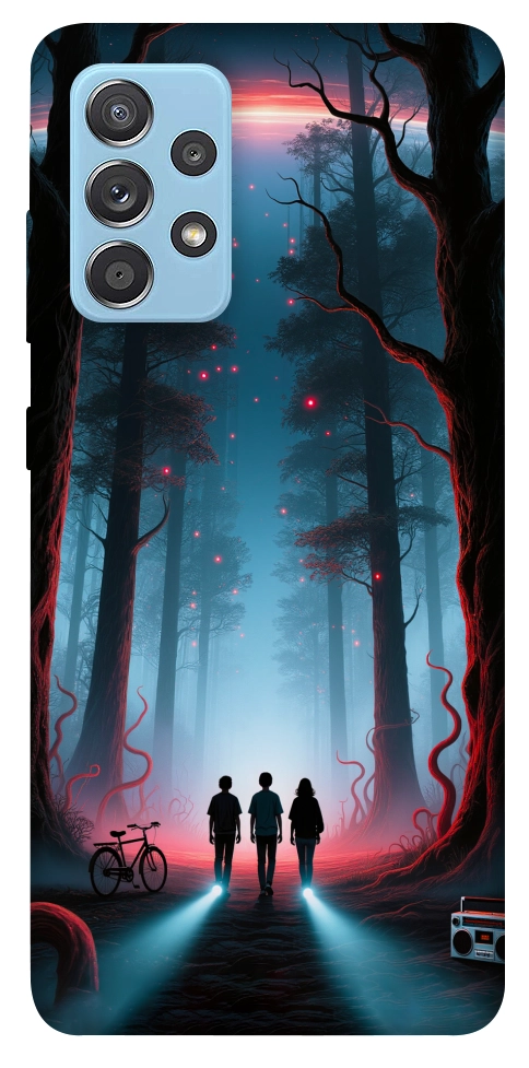 Чехол Kids in the forest для Galaxy A52