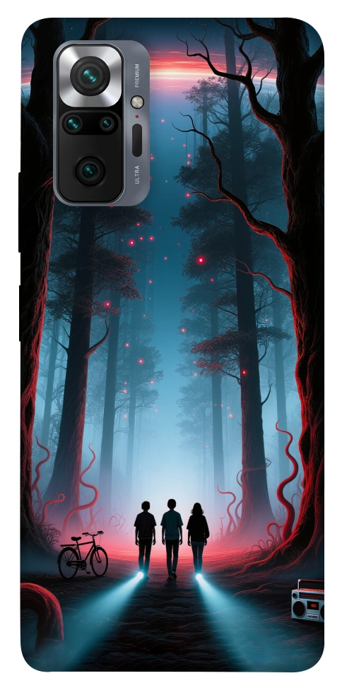 Чехол Kids in the forest для Xiaomi Redmi Note 10 Pro