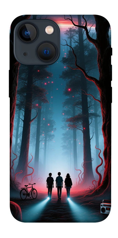 Чехол Kids in the forest для iPhone 13 mini