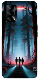 Чехол Kids in the forest для Oppo A74 4G