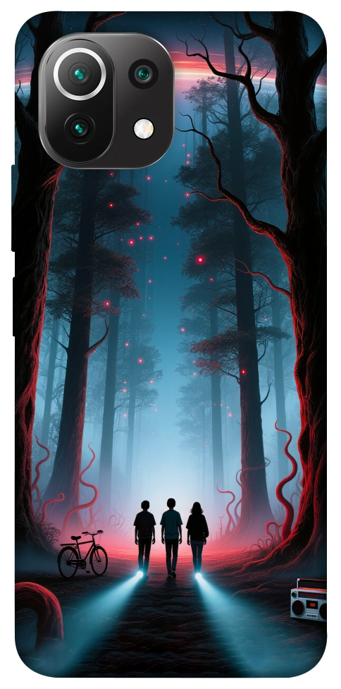 Чехол Kids in the forest для Xiaomi Mi 11 Lite
