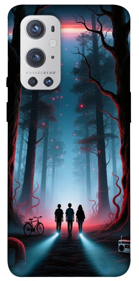 Чехол Kids in the forest для Oneplus 9 pro