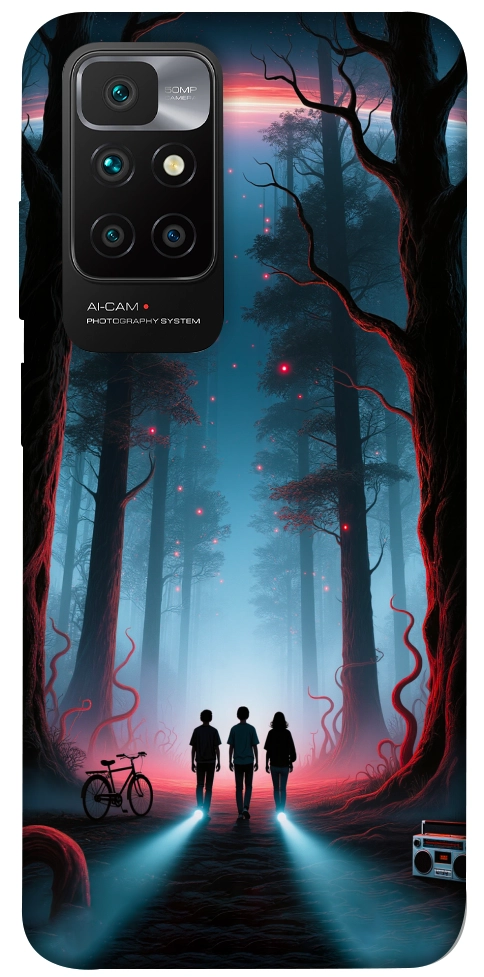 Чехол Kids in the forest для Xiaomi Redmi 10