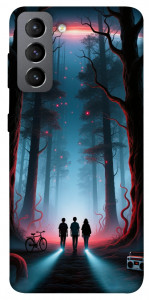 Чохол Kids in the forest для Galaxy S21 FE