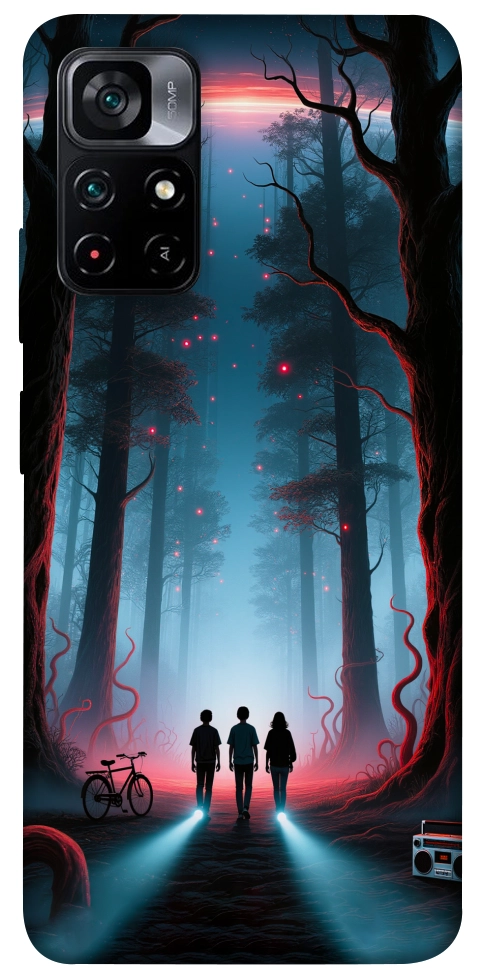 Чехол Kids in the forest для Xiaomi Poco M4 Pro 5G