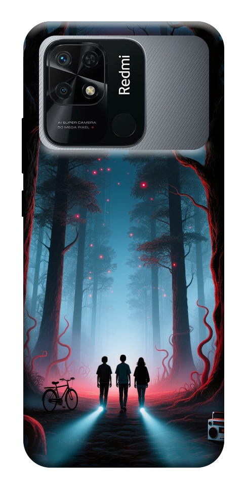 Чохол Kids in the forest для Xiaomi Redmi 10C