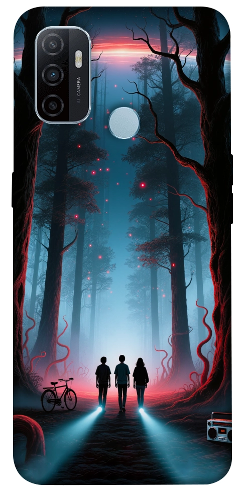 Чехол Kids in the forest для Oppo A32