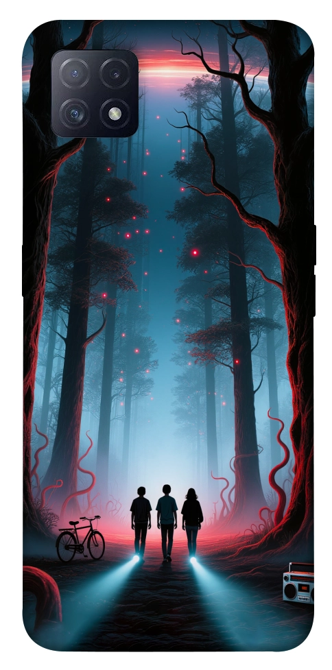 Чехол Kids in the forest для Oppo A73 5G