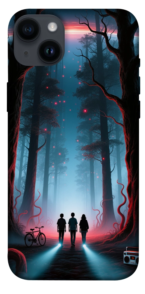 Чехол Kids in the forest для iPhone 14 Plus