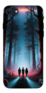 Чехол Kids in the forest для iPhone SE (2022)