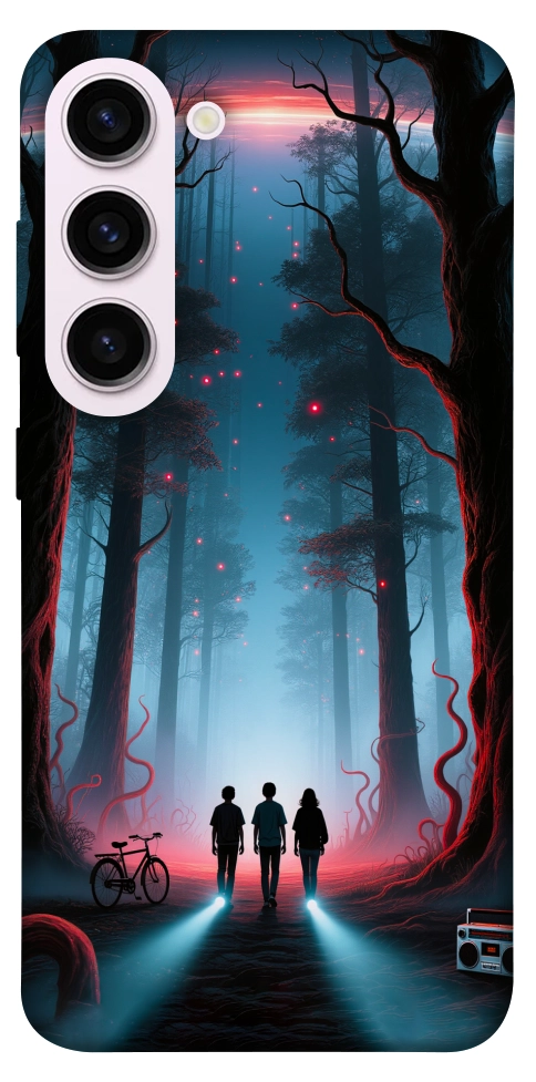 Чехол Kids in the forest для Galaxy S23+