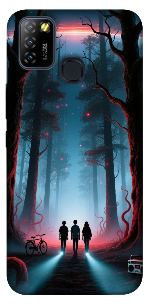 Чехол Kids in the forest для Infinix Hot 10 Lite