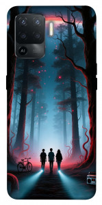 Чехол Kids in the forest для Oppo Reno 5 Lite