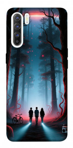 Чехол Kids in the forest для Oppo Reno 3