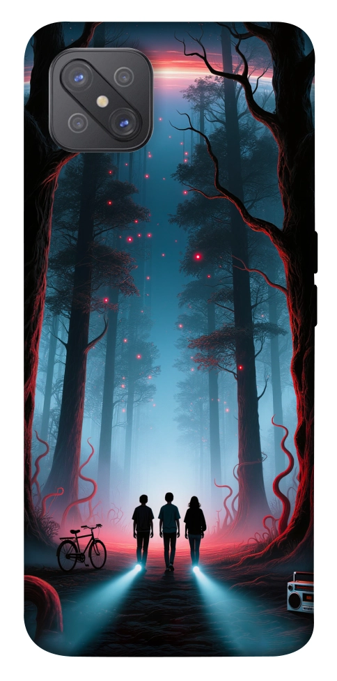 Чехол Kids in the forest для Oppo A92s