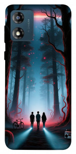 Чехол Kids in the forest для Motorola Moto E13