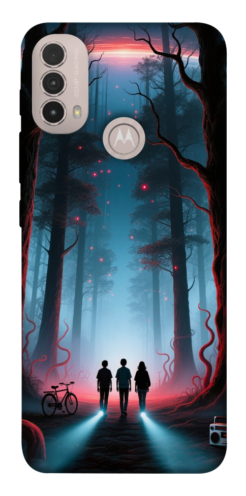 Чехол Kids in the forest для Motorola Moto E40