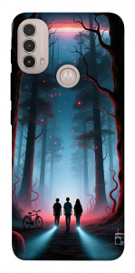 Чохол Kids in the forest для Motorola Moto E40