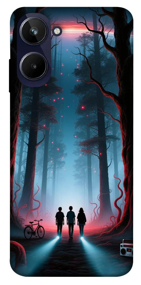 Чехол Kids in the forest для Realme 10 4G