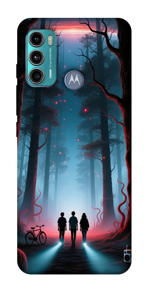 Чехол Kids in the forest для Motorola Moto G60