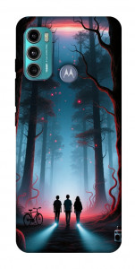 Чохол Kids in the forest для Motorola Moto G60