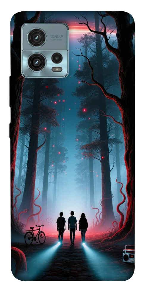 Чехол Kids in the forest для Motorola Moto G72