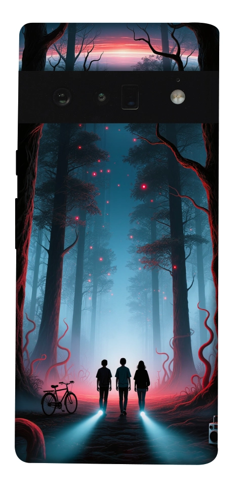Чехол Kids in the forest для Google Pixel 6 Pro