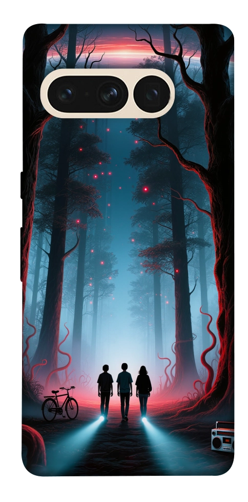 Чехол Kids in the forest для Google Pixel 7 Pro