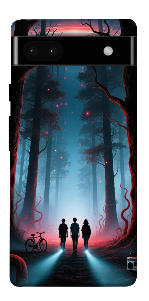 Чехол Kids in the forest для Google Pixel 6A