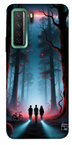Чехол Kids in the forest для Huawei nova 7 SE