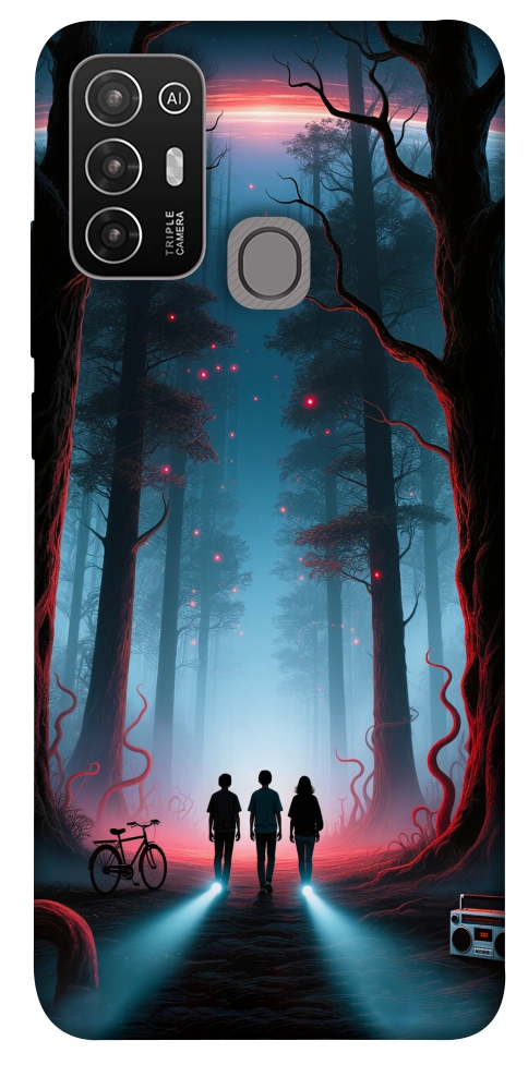 Чехол Kids in the forest для ZTE Blade A52