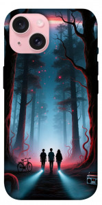 Чехол Kids in the forest для iPhone 15