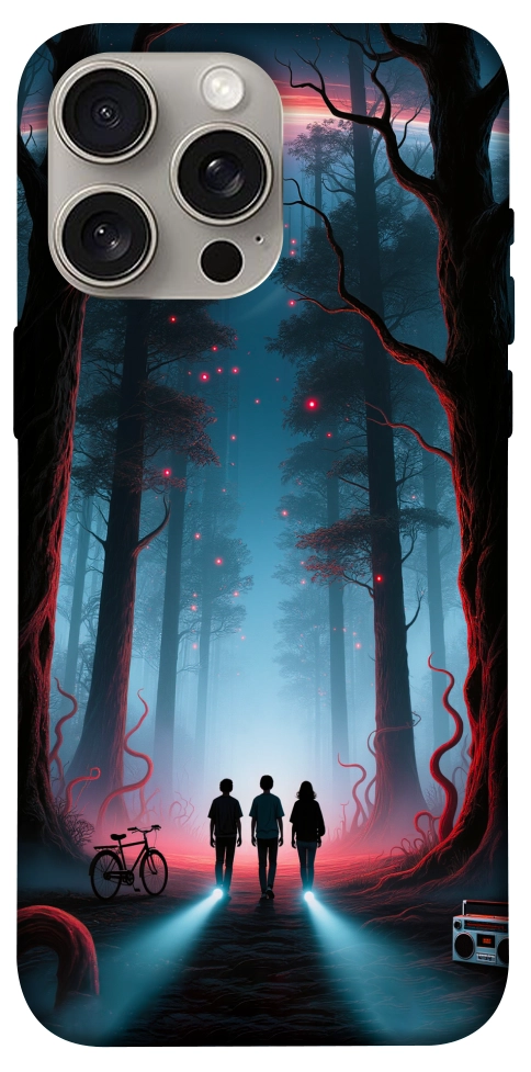 Чехол Kids in the forest для iPhone 15 Pro Max