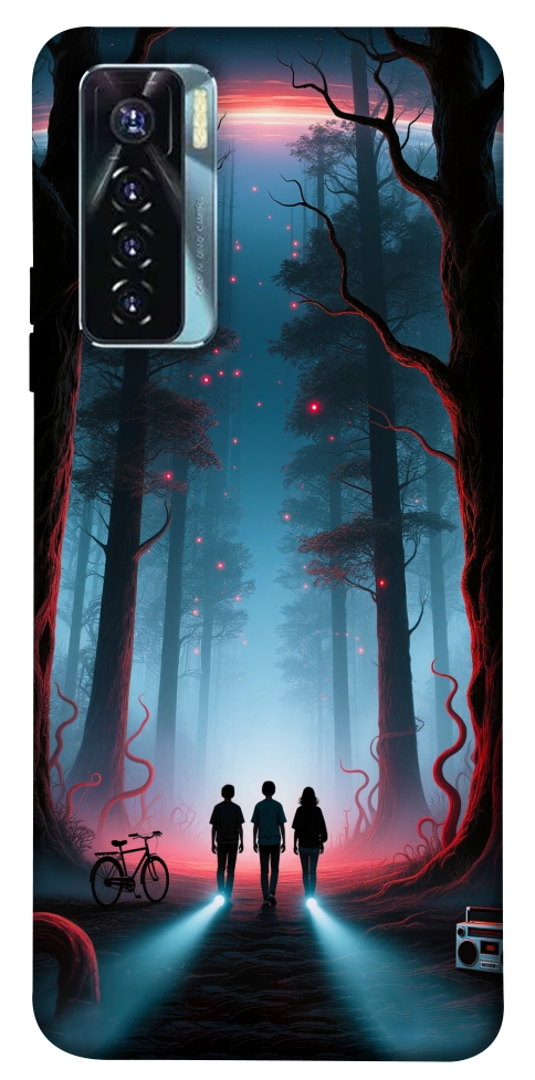 Чехол Kids in the forest для TECNO Camon 17 Pro