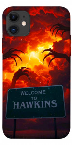 Чехол Welcome to hawkins для iPhone 11