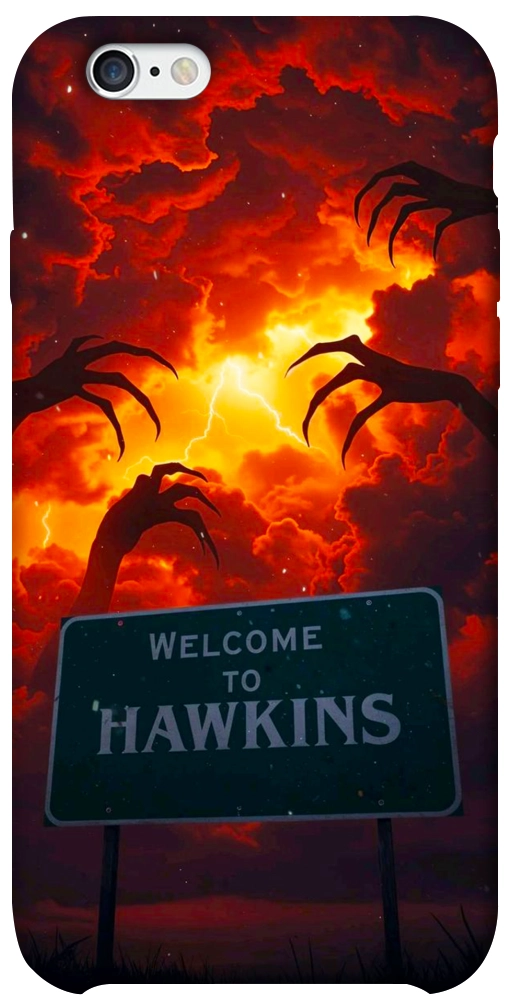 Чохол Welcome to hawkins для iPhone 6