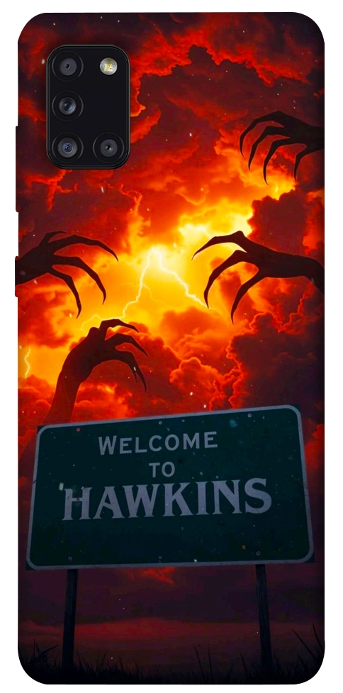 Чохол Welcome to hawkins для Galaxy A31 (2020)