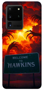 Чохол Welcome to hawkins для Galaxy S20 Ultra (2020)