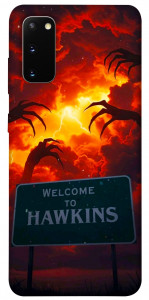 Чохол Welcome to hawkins для Galaxy S20 (2020)