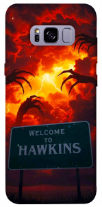 Чехол Welcome to hawkins для Galaxy S8+