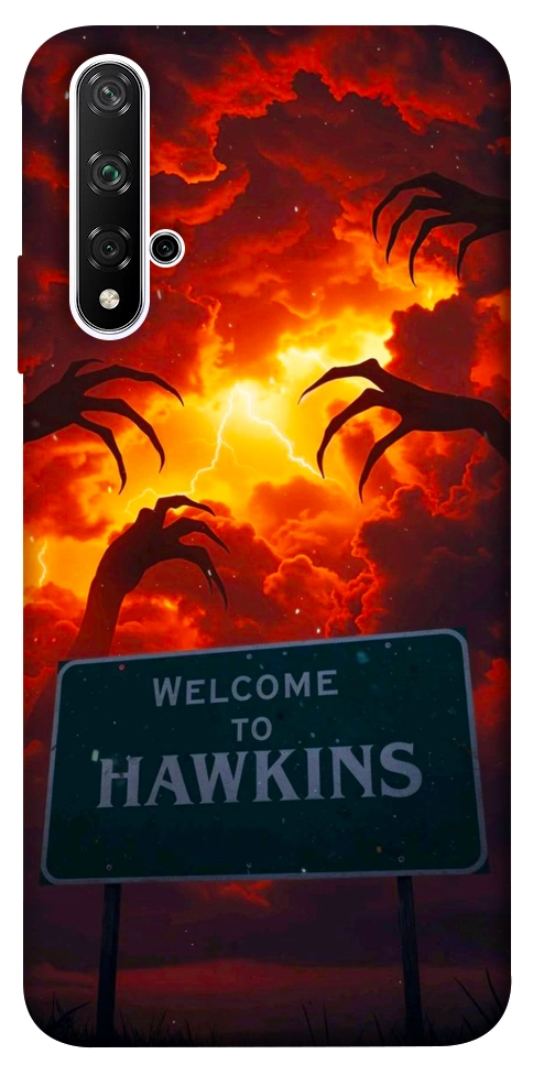 Чехол Welcome to hawkins для Huawei Honor 20