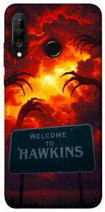 Чохол Welcome to hawkins для Huawei P30 Lite