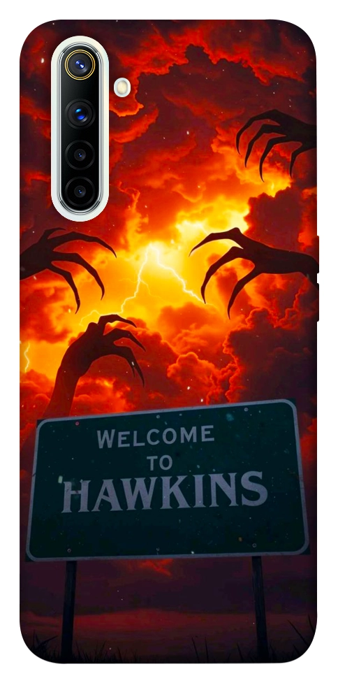 Чохол Welcome to hawkins для Realme 6