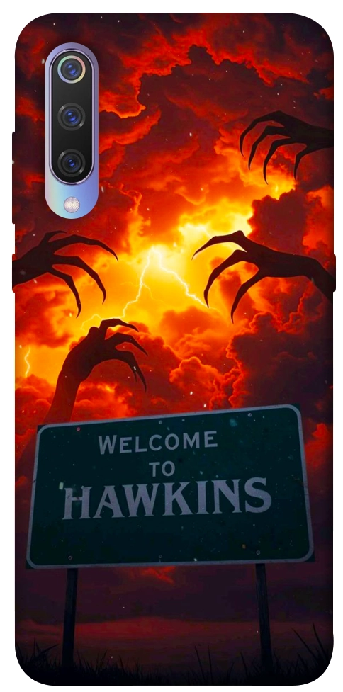 Чехол Welcome to hawkins для Xiaomi Mi 9