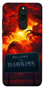 Чохол Welcome to hawkins для Xiaomi Redmi 8