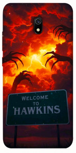 Чохол Welcome to hawkins для Xiaomi Redmi 8a